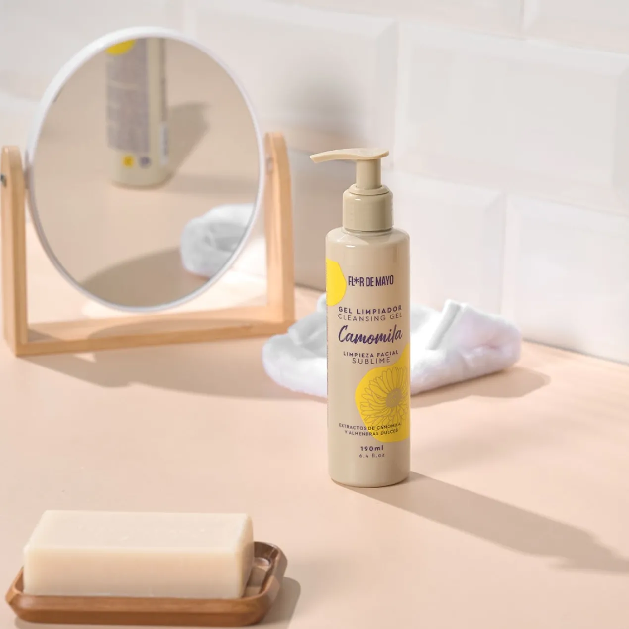 Gel de Limpeza Facial Camomila