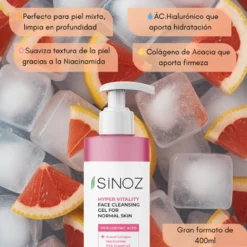Gel de Limpeza Facial Pele Normal