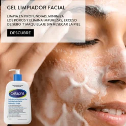 Gel de Limpeza Facial Pele Sensível, Mista a Oleosa