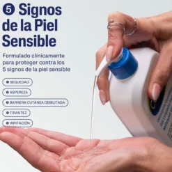 Gel de Limpeza Facial Pele Sensível, Mista a Oleosa