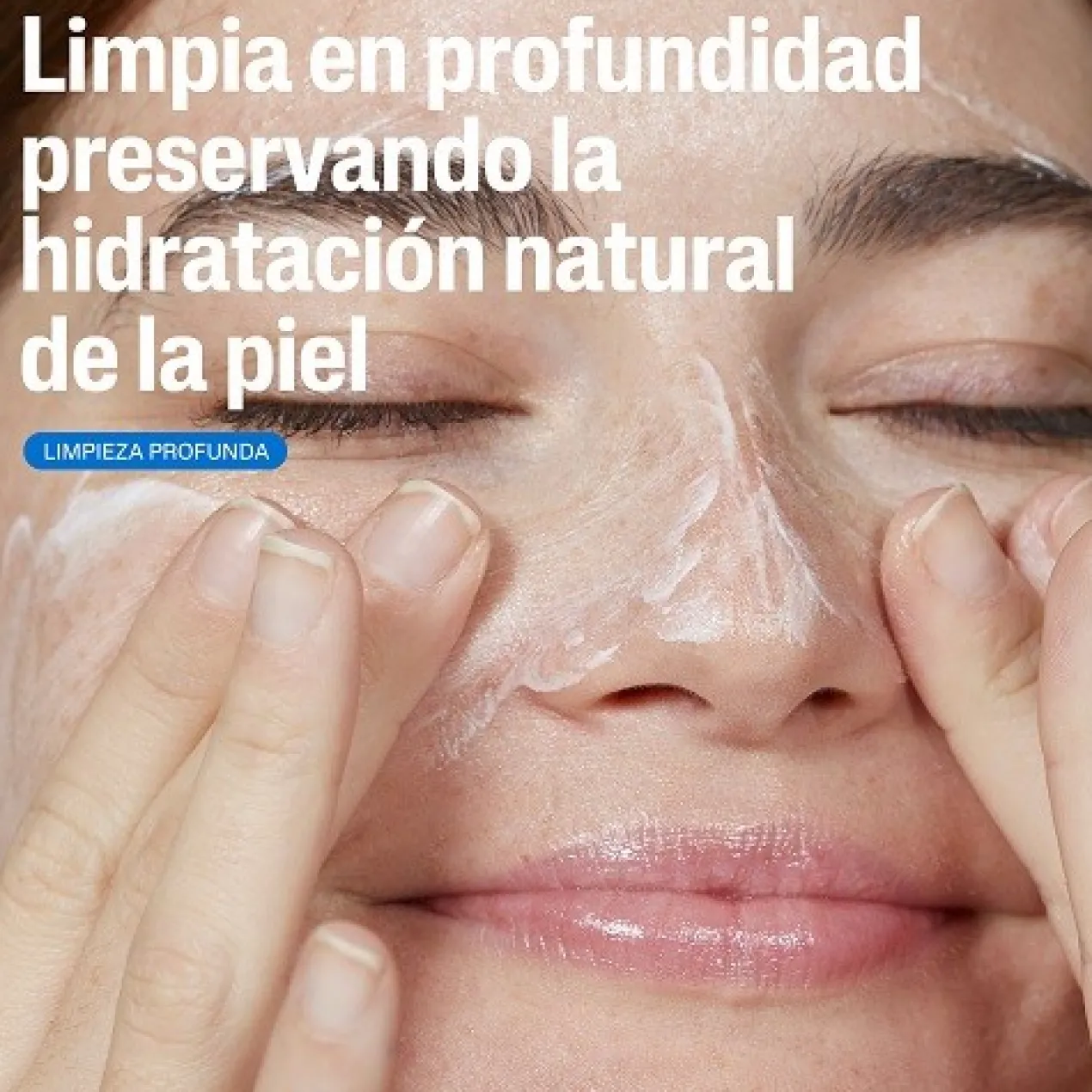 Gel de Limpeza Facial Pele Sensível, Mista a Oleosa