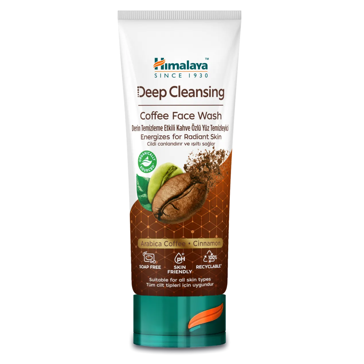 Gel de Limpeza Facial Profunda de Café