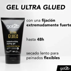 Gel Fixador Ultra Glued Indestructible Styling Gel