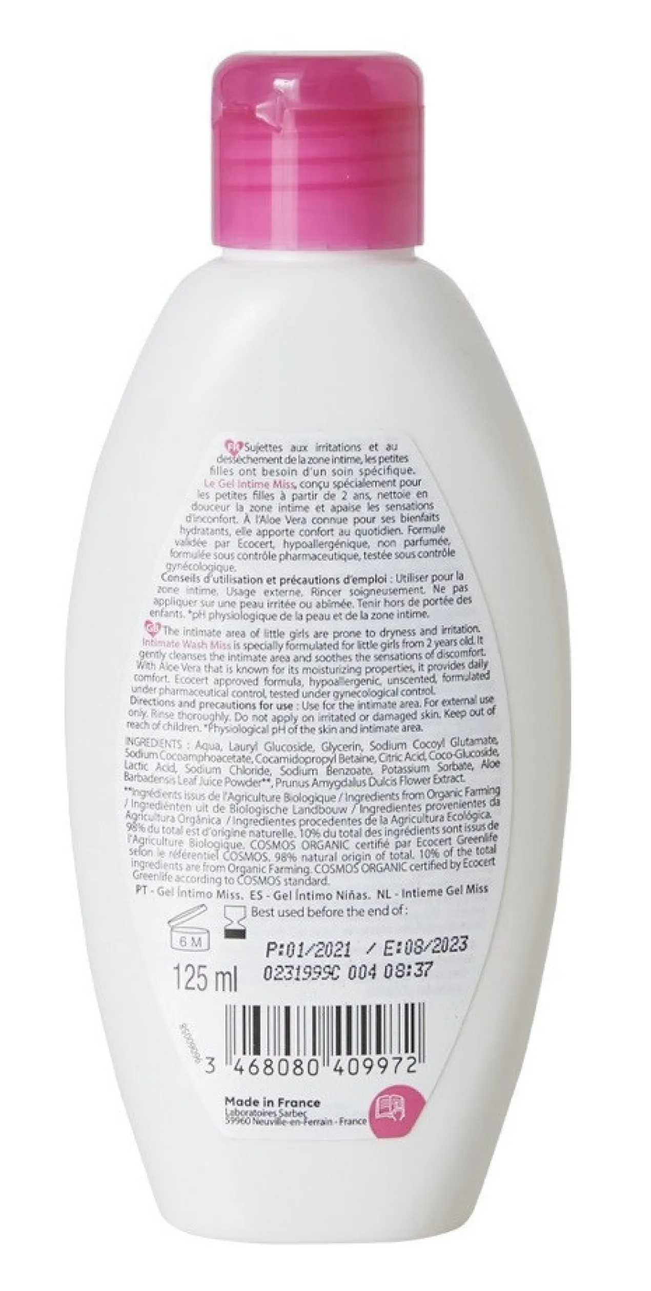 Gel Intimo Feminino Miss Bio