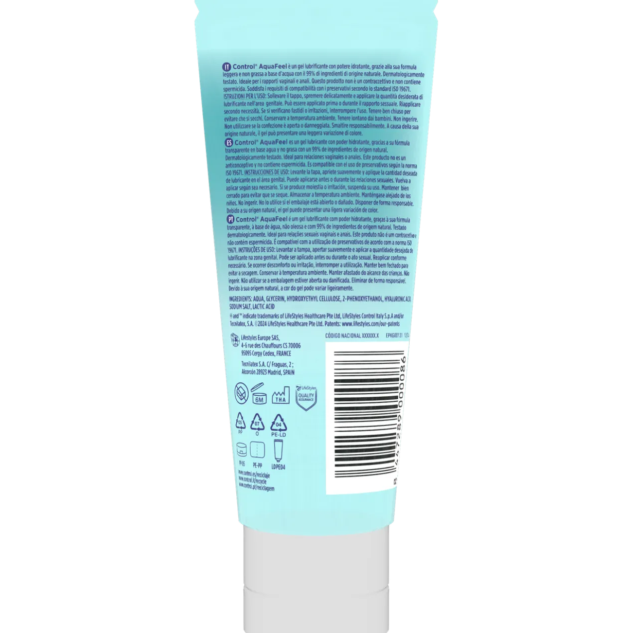 Gel Lubrificante Aquafeel Ácido Hialurónico