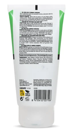 Gel Pernas Cansadas Efeito Frio