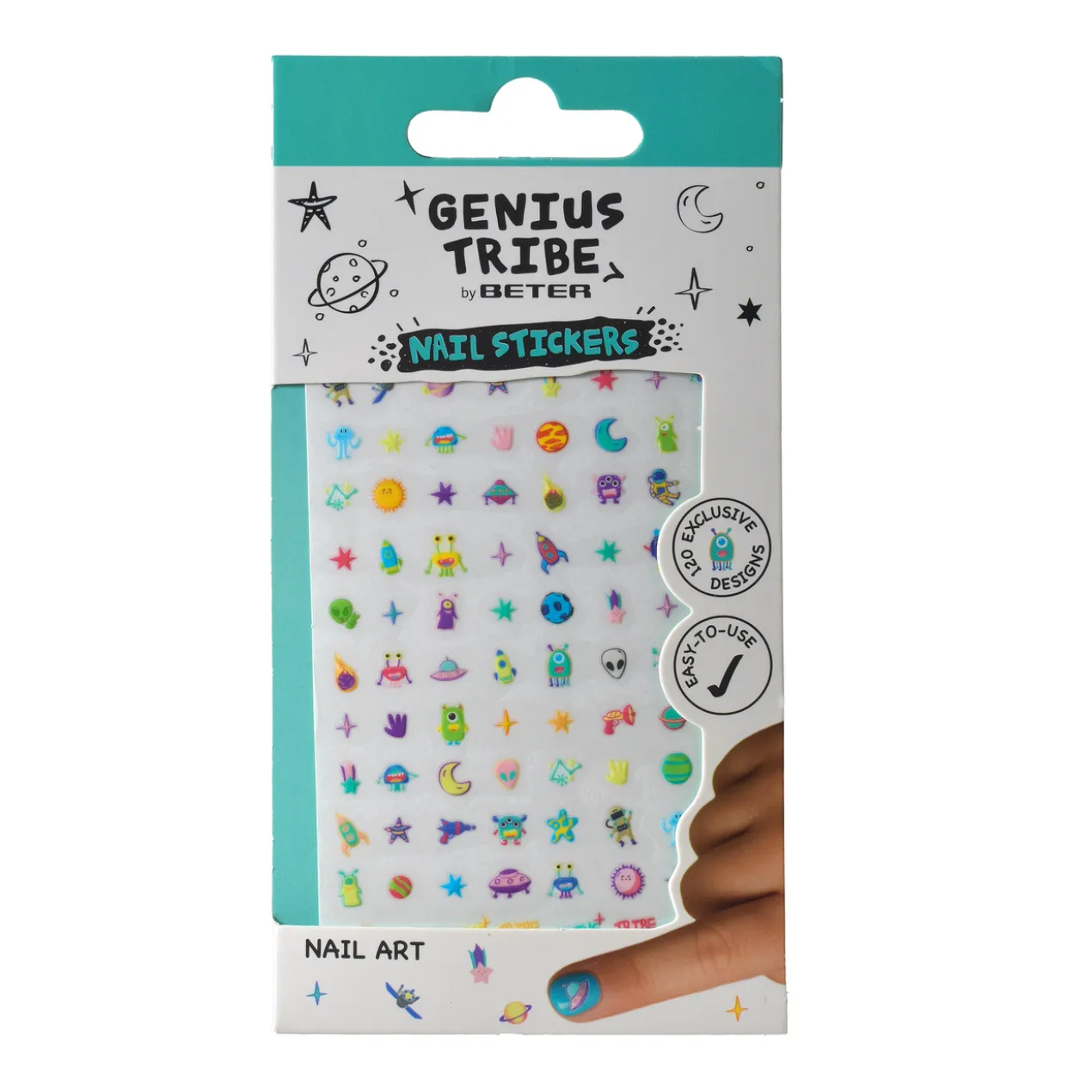 Genius Tribe Autocolantes para Unhas