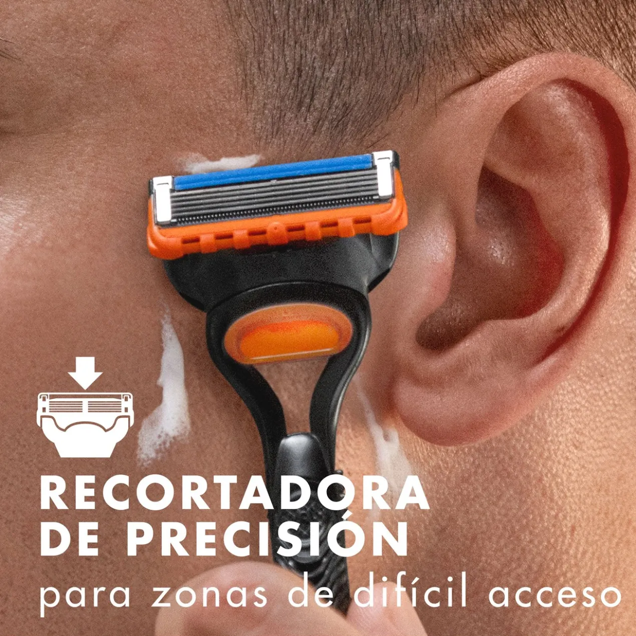 Gillette Fusion5 Pack Poupança 7+1 Recargas para Máquinas de Barbear