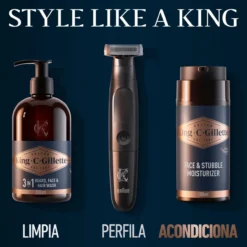 Gillette King C. Creme Hidratante para Rosto e Barba