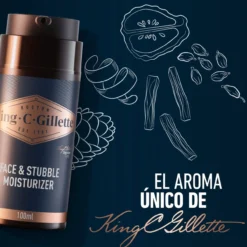 Gillette King C. Creme Hidratante para Rosto e Barba