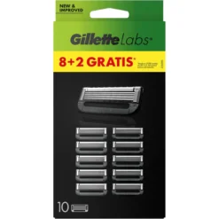 Gillette Labs Pack Poupança 8+2 Recargas de Lâminas