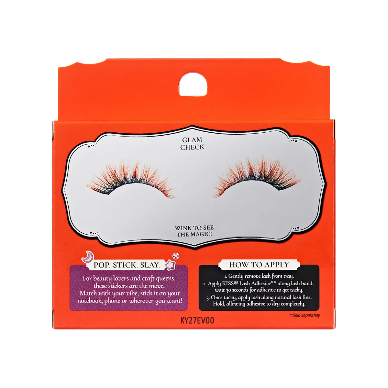 Glam After Dark Halloween Pumpkin Potion Pestanas Postiças