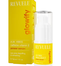 Glowify A.M. Vibes Power Serum Cafeína + Vitamina E