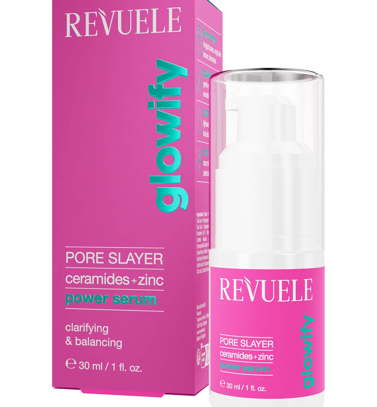 Glowify Pore Slayer Power Serum Ceramidas + Zinco