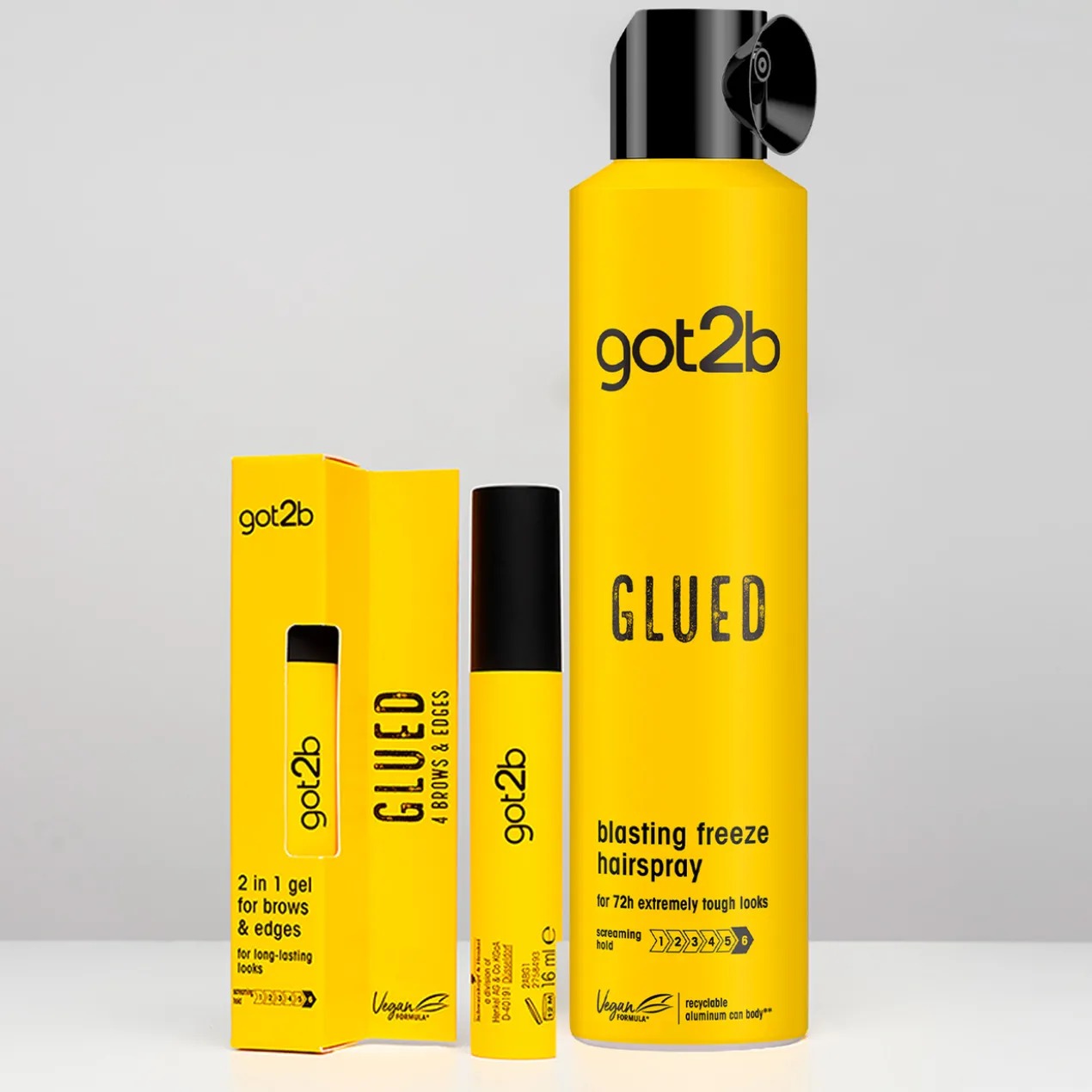 Glued 4 Brows & Edges Gel para Sobrancelhas