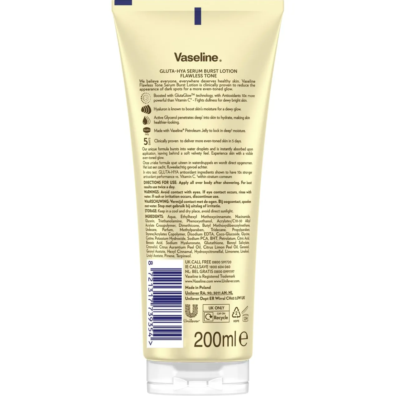 Gluta-Hya Sérum Corporal Flawless Tone