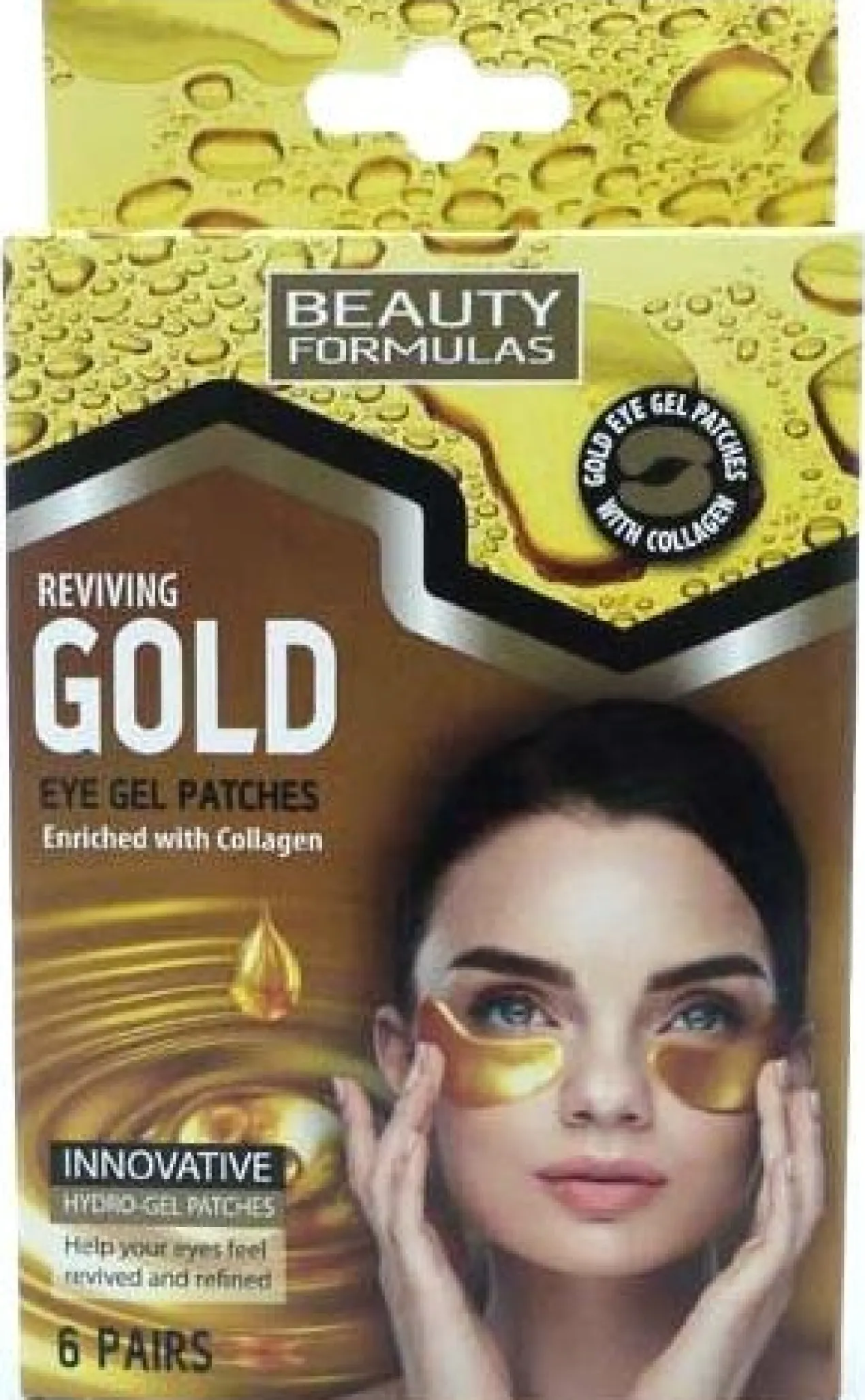 Gold Eye Gel Patches Máscara de Olhos