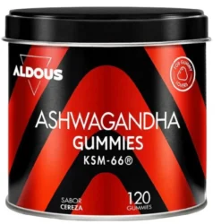 Gomas Ashwagandha KSM-66 Sabor Cereja