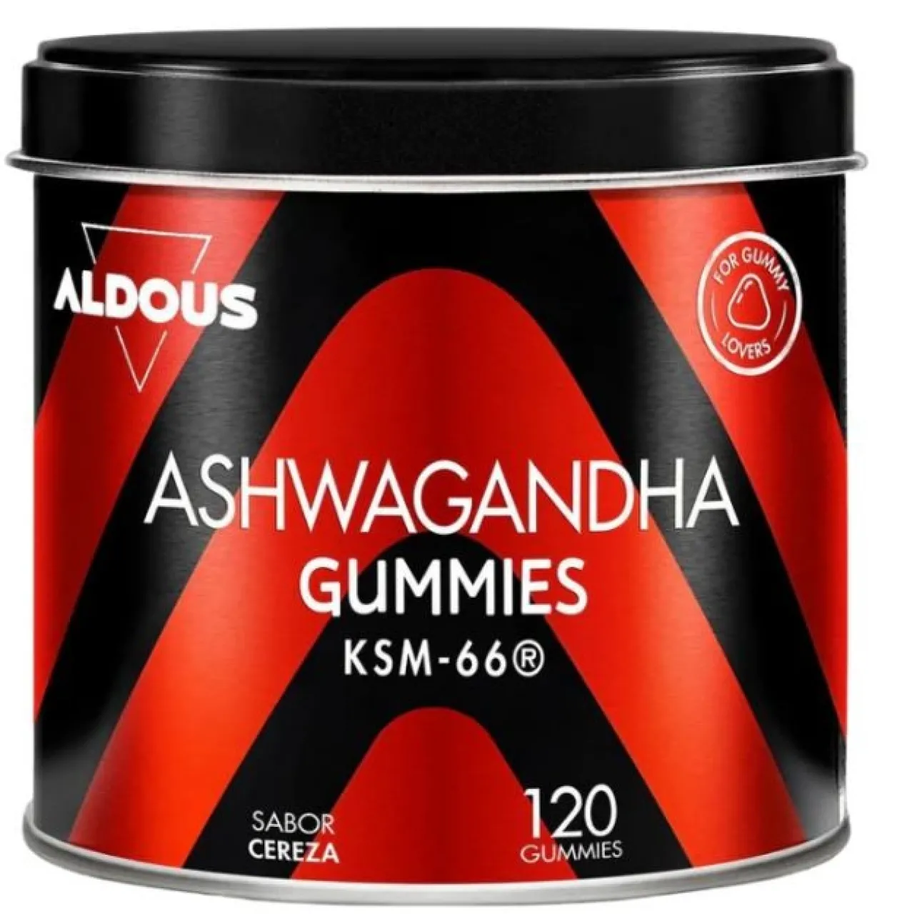 Gomas Ashwagandha KSM-66 Sabor Cereja
