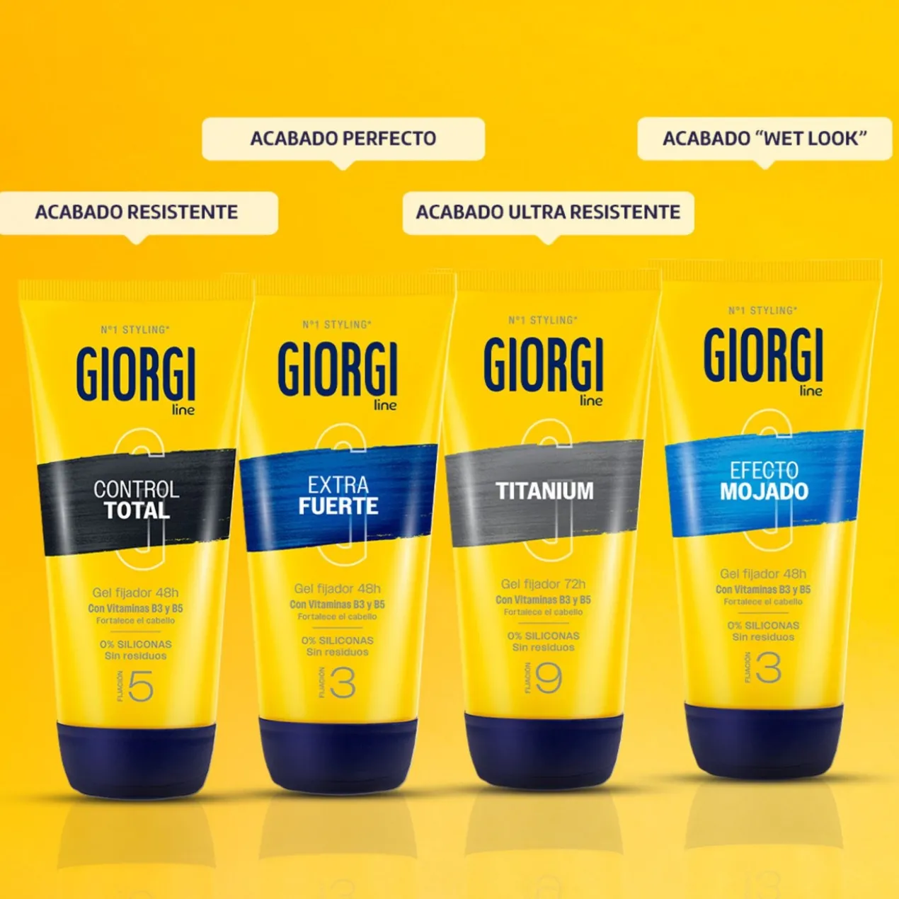 Gomina Controlo Total Gel Fixador 48H