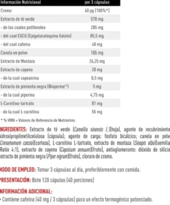 Green Tea Extract Cápsulas