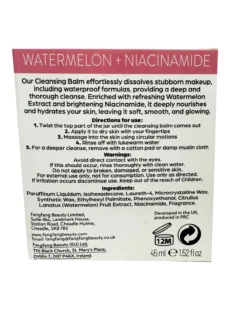 Grinding Bálsamo de Limpeza Facial com Melancia + Niacinamida