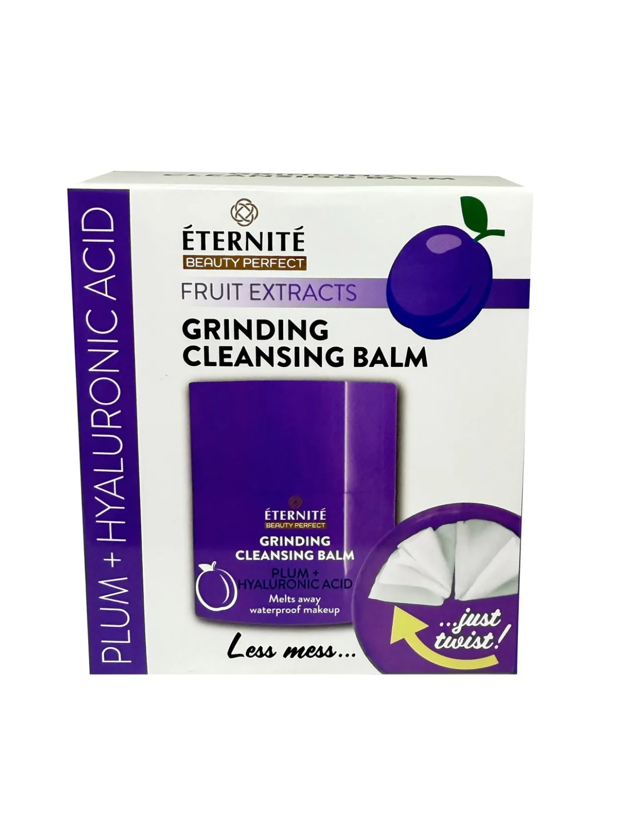 Grinding Bálsamo de Limpeza Facial com Ameixa + Ácido Hialurónico