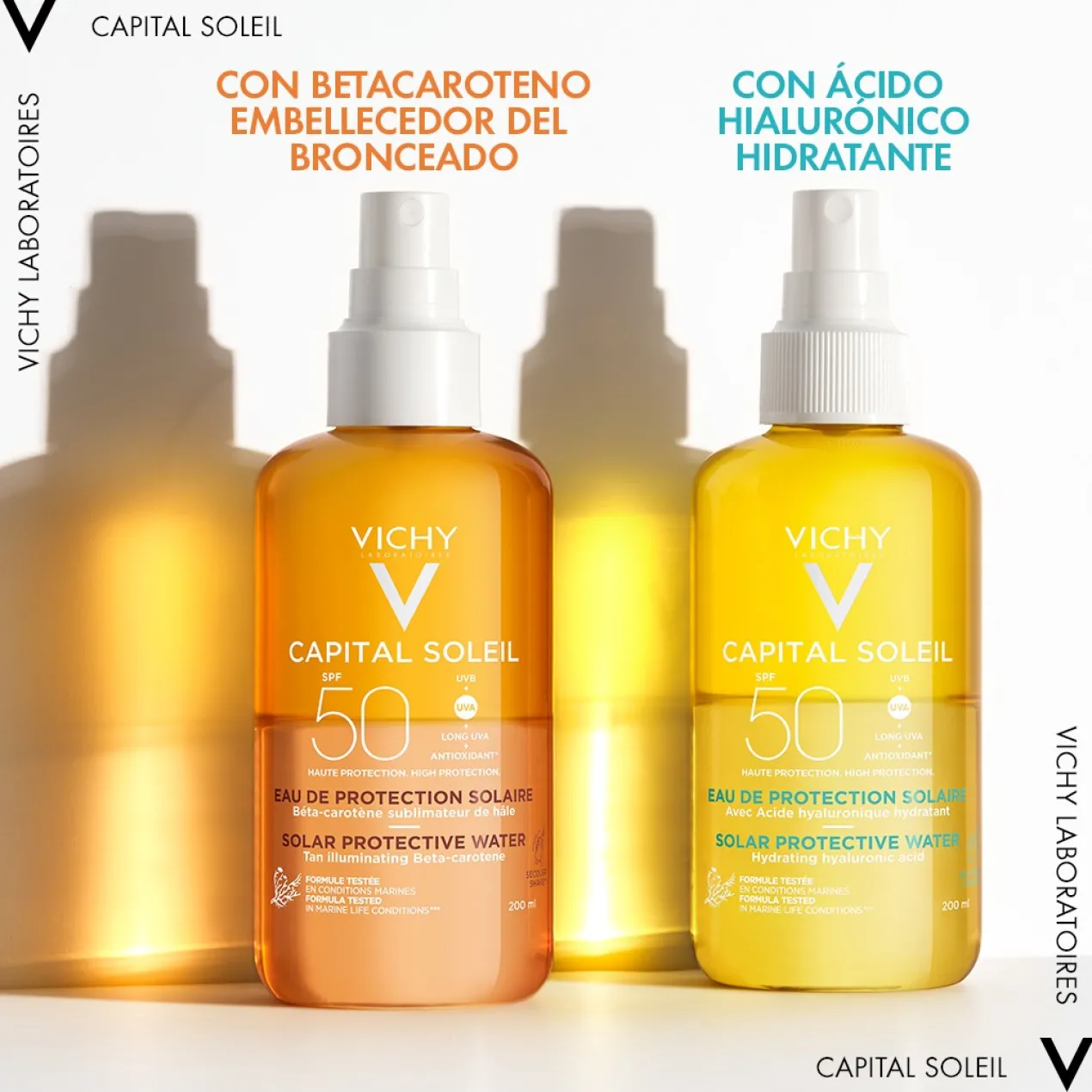 Água de Proteção Solar SPF50