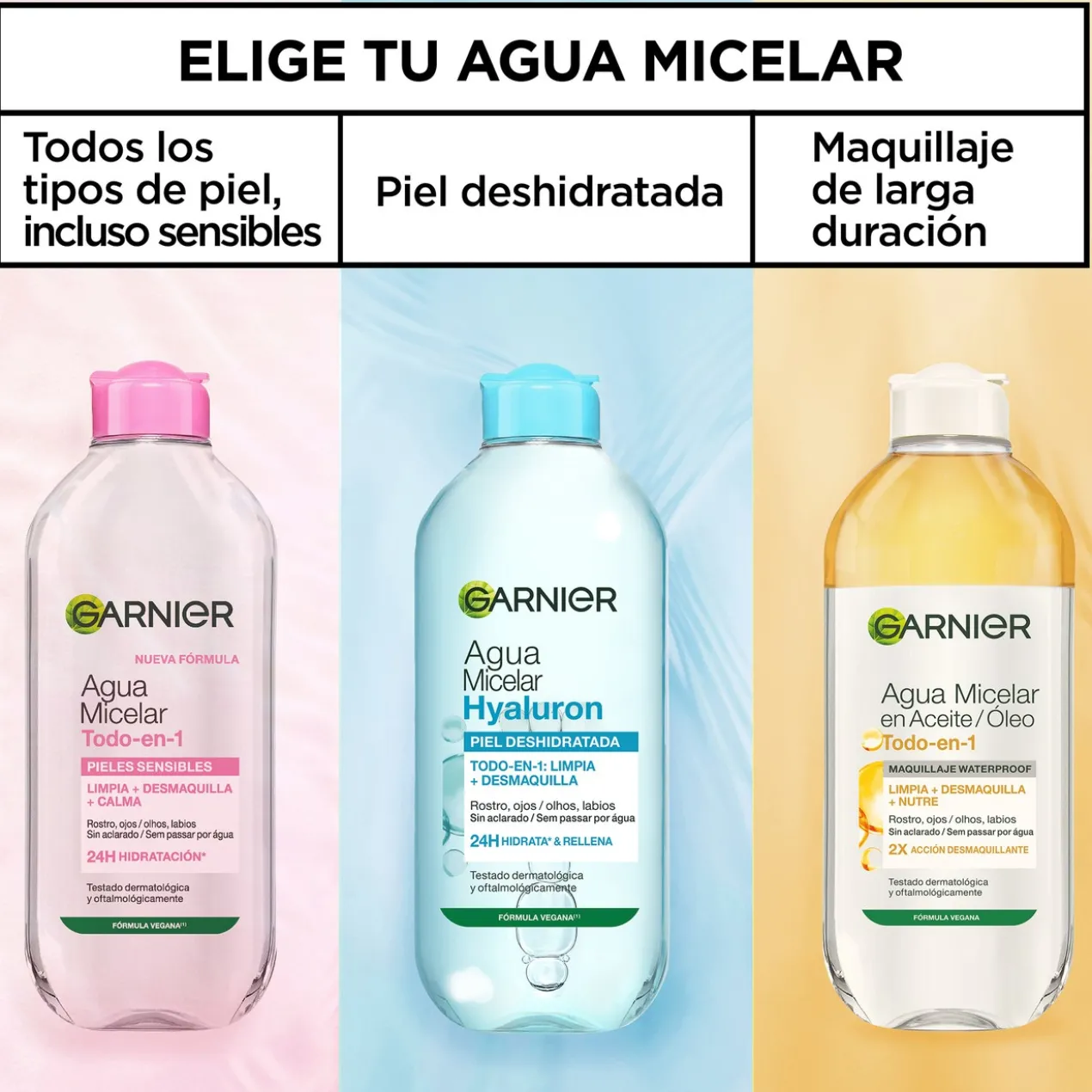 Água Micelar Aloe Hialurónico Tudo em 1