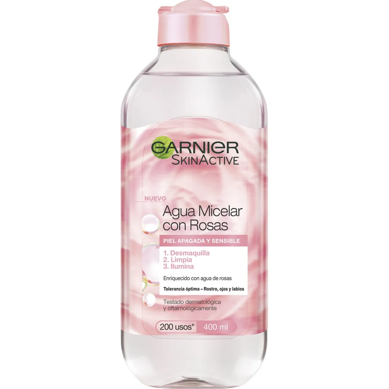 Água Micelar com Rosas Limpa e Ilumina