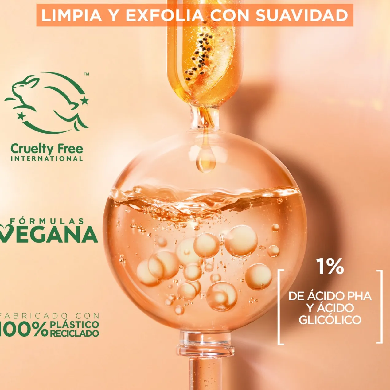 Água Micelar Efeito Peeling Suave Tudo em 1