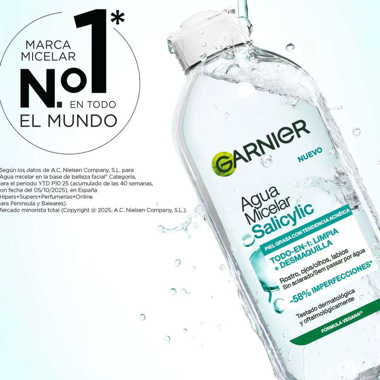 Água Micelar Salicílica Anti-imperfeições