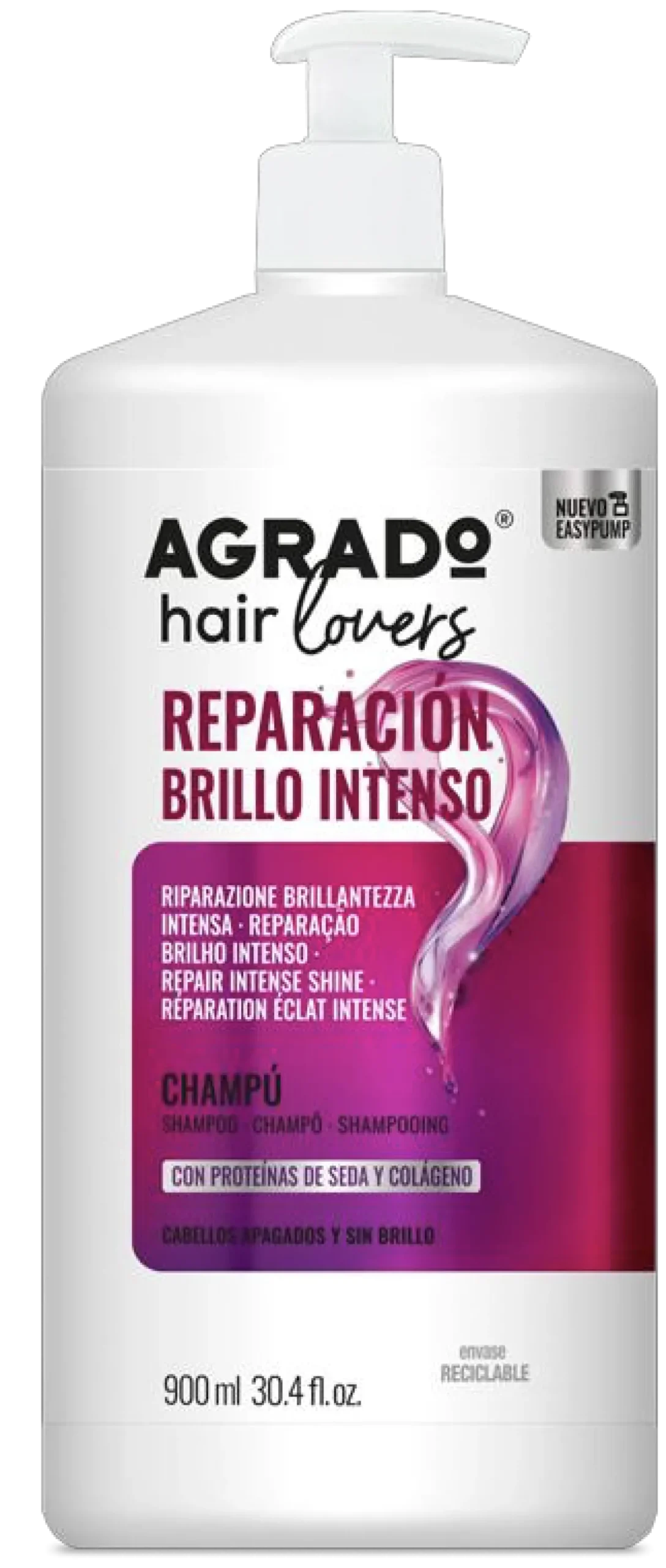 Hair Lovers Champô Reparador Brilho Intenso