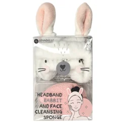 Headband Rabbit + Esponja de Limpeza