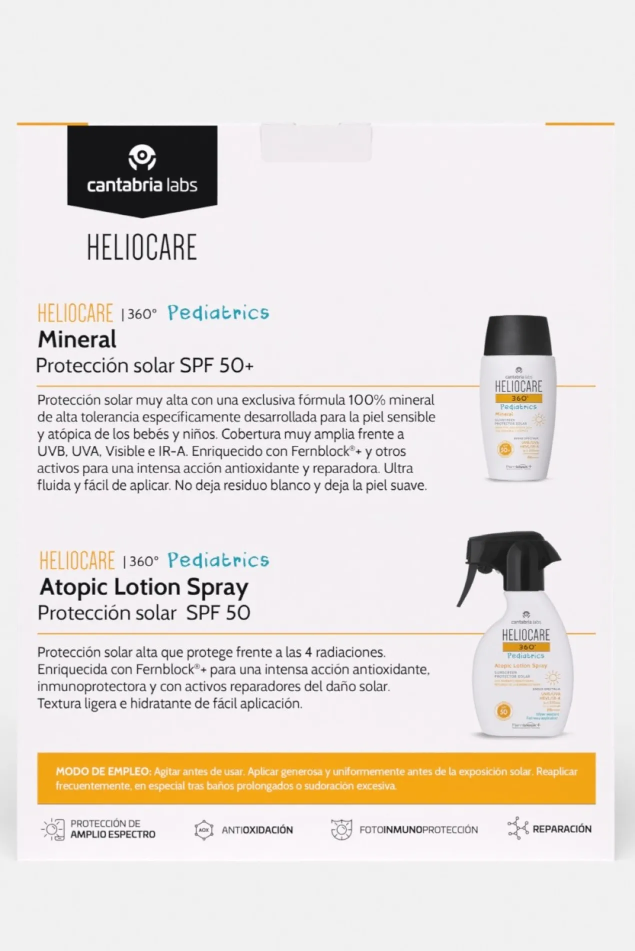 Heliocare 360º Pediatrics SPF50
