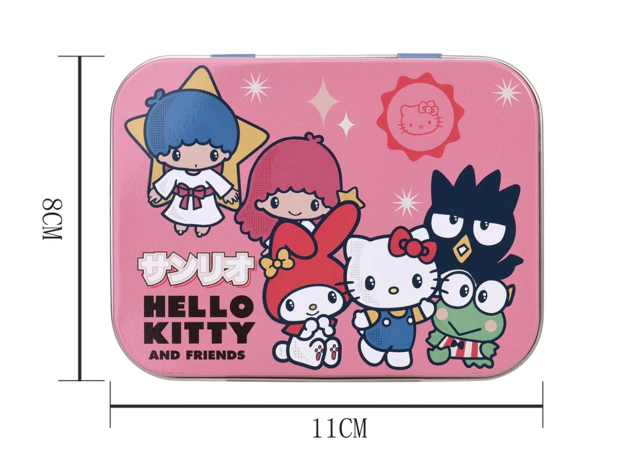 Hello Kitty and Friends Caixa de Pensos Infantis