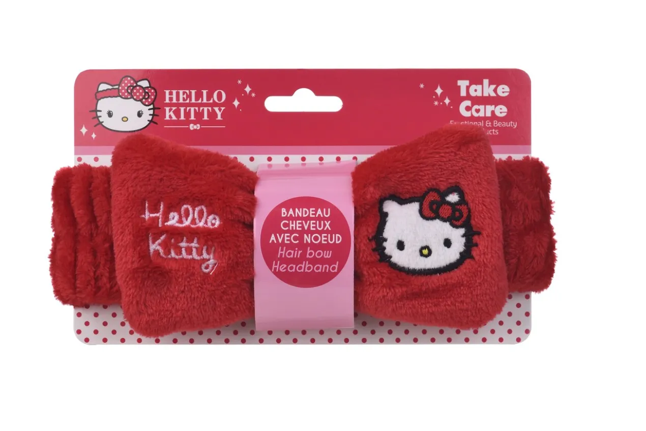 Hello Kitty Banda para o Cabelo com Laço