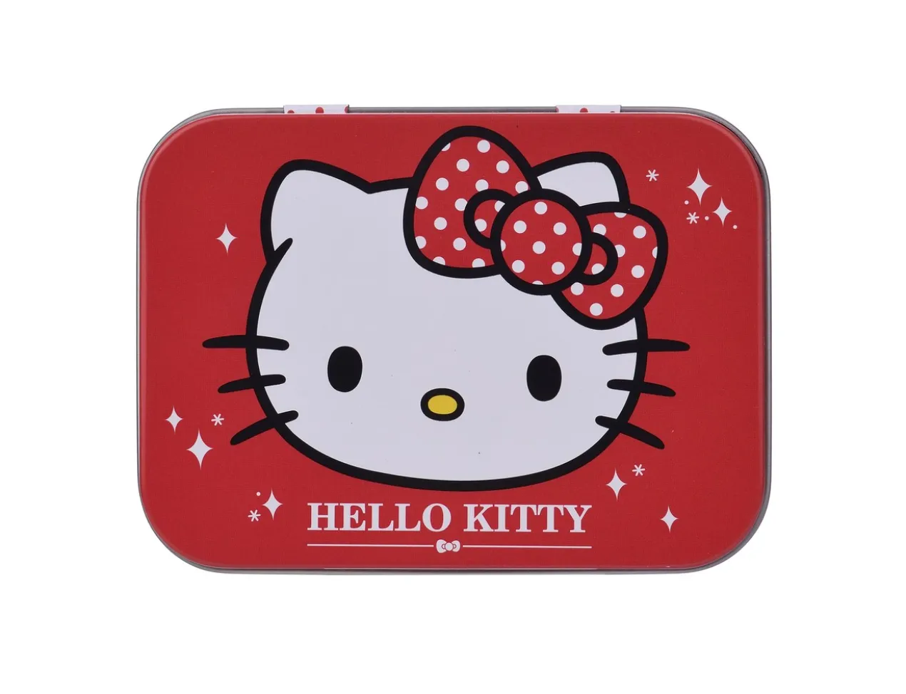 Hello Kitty Caixa de Pensos Brilhantes Infantil