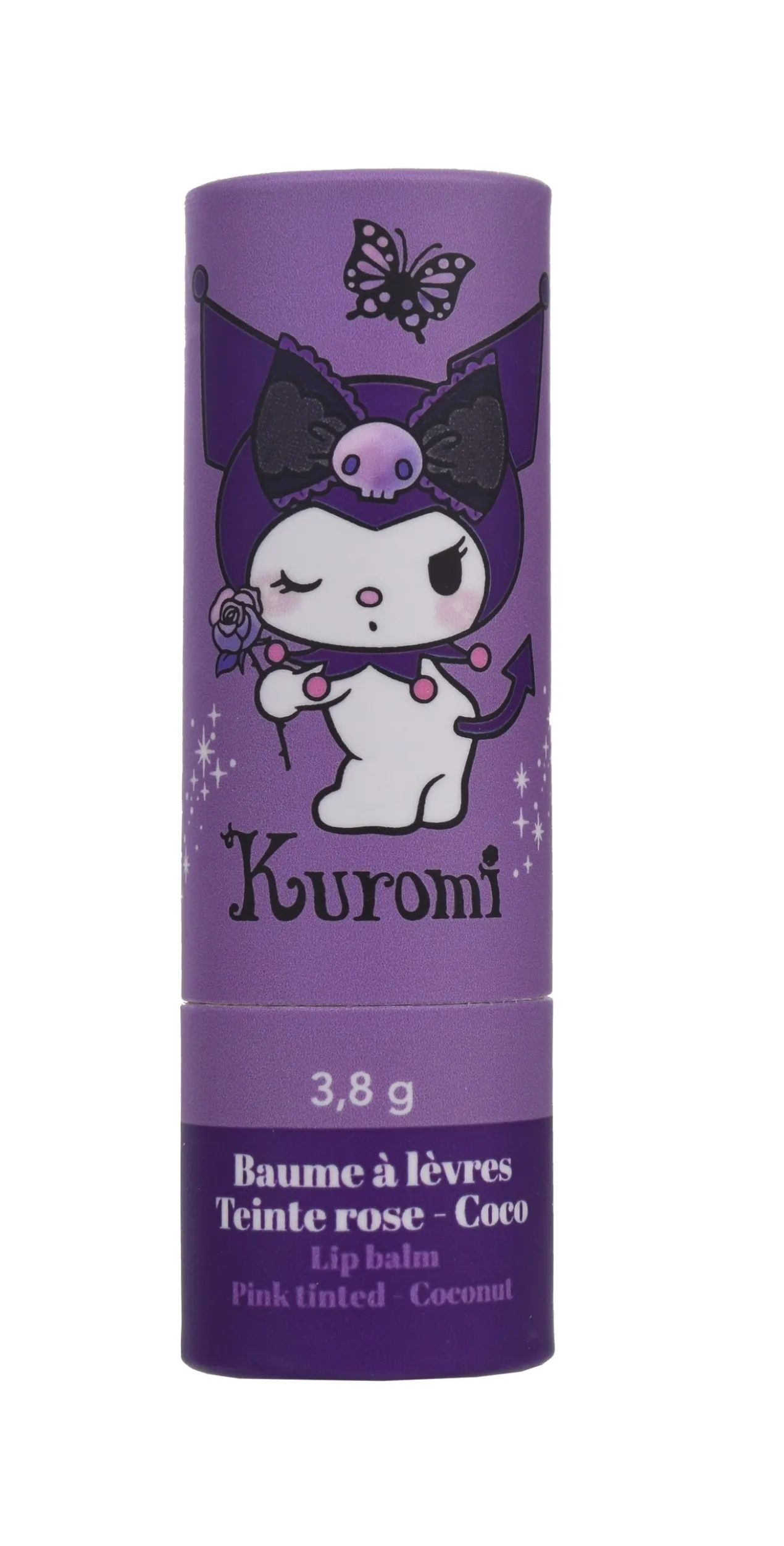 Hello Kitty Kuromi Bálsamo Labial com Cor