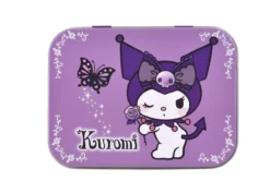 Hello Kitty Kuromi Caixa de Pensos Infantis Brilhantes