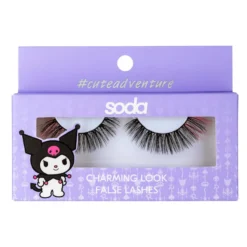 Hello Kitty Kuromi Charming Look Pestanas Postiças
