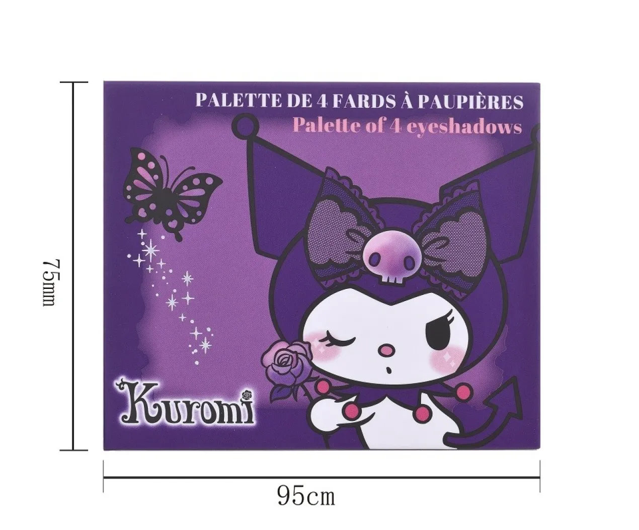 Hello Kitty Kuromi Paleta de Sombras de Olhos