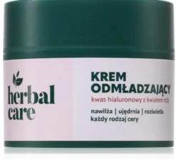 Herbal Care Creme Facial Antienvelhecimento com Ácido Hialurónico e Flor de Rosa