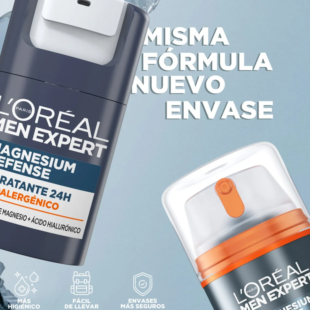 Hidratante 24H Magnesium Defense