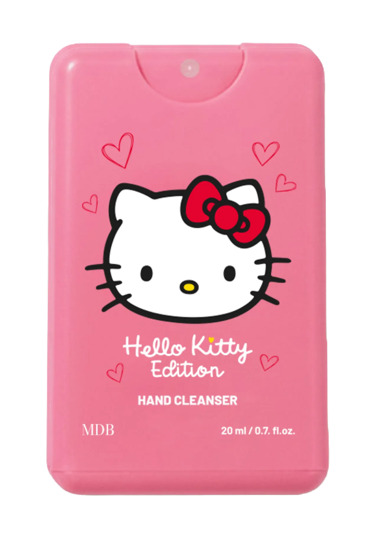 Higienizante de Mãos Hello Kitty Pinky Glow