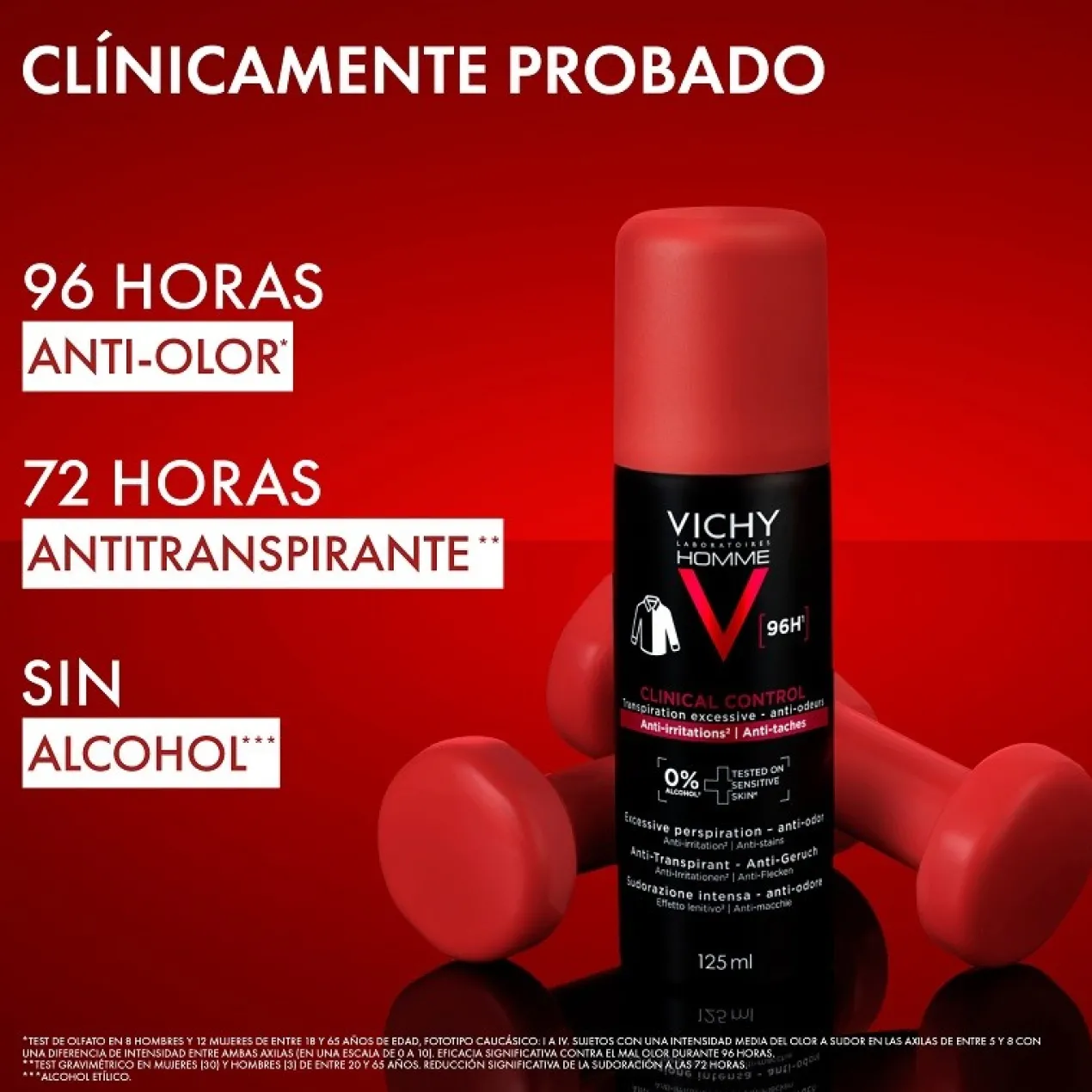Homme Antitranspirante Spray