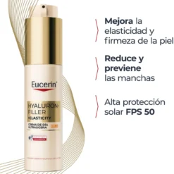 Hyaluron-Filler + Elasticity Creme de Dia Ultraleve e Thiamidol SPF50