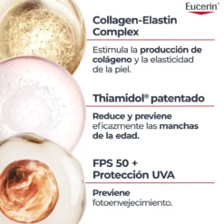 Hyaluron-Filler + Elasticity Creme de Dia Ultraleve e Thiamidol SPF50