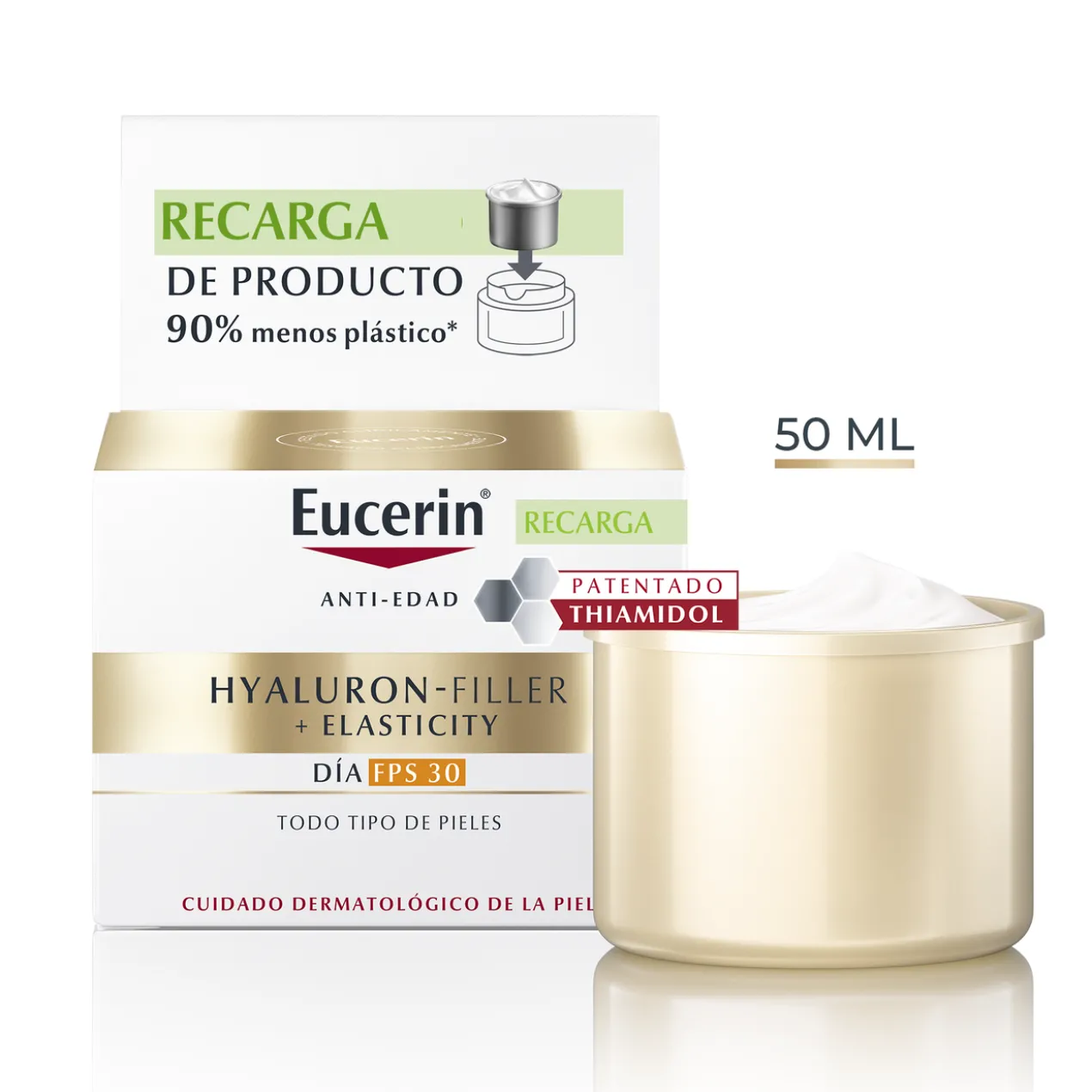 Hyaluron Filler Elasticity Refill Creme de Dia SPF30