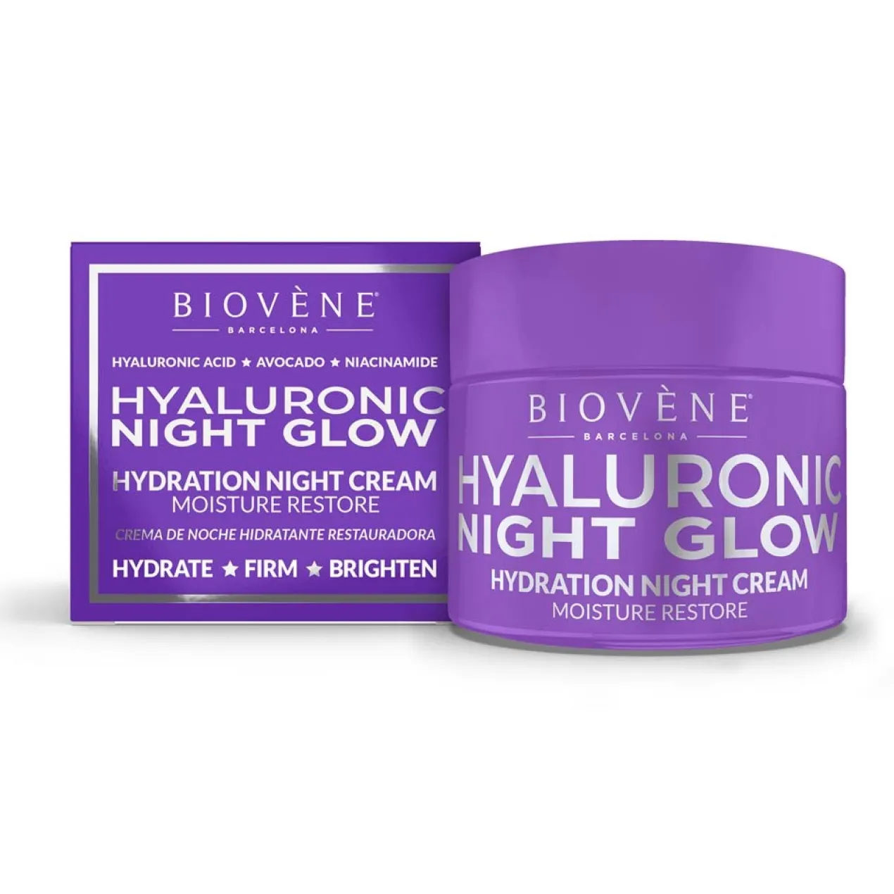 Hyaluronic Night Glow Creme de Noite Hidratante